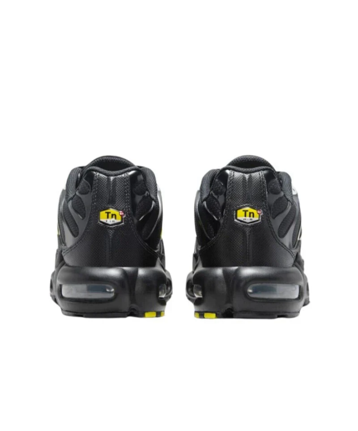 NIKE AIR MAX PLUS BLACK OPTI YELLOW