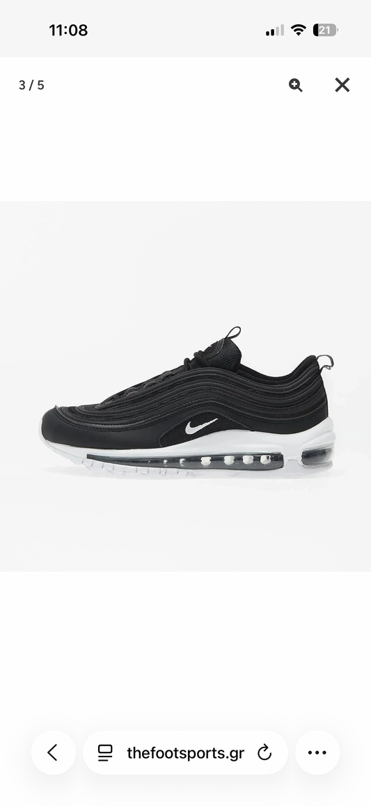 Nike Air Max 97 BLACK/WHITE
