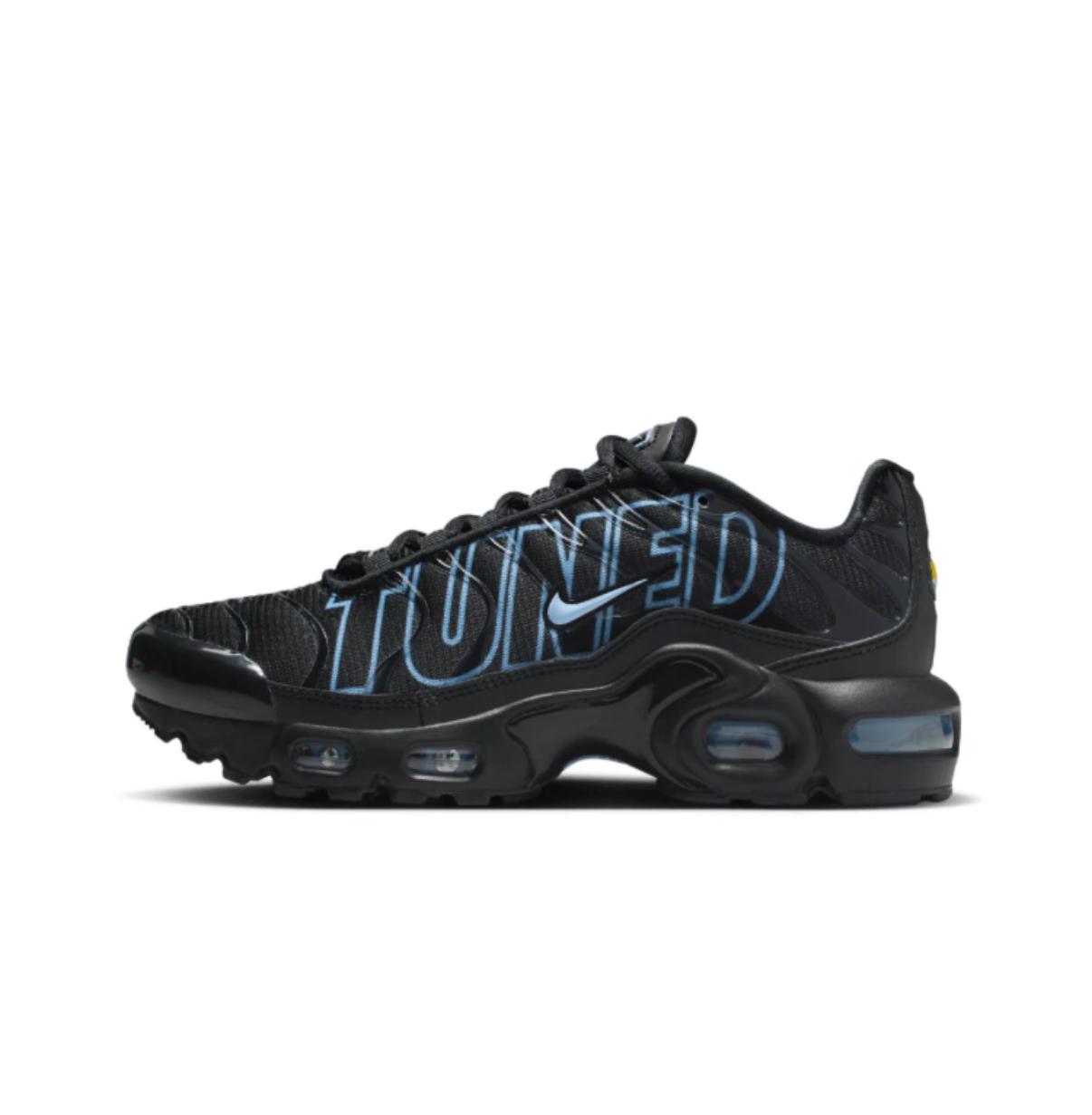NIKE AIR MAX PLUS
"TUNED" BLACK ICE
BLUE