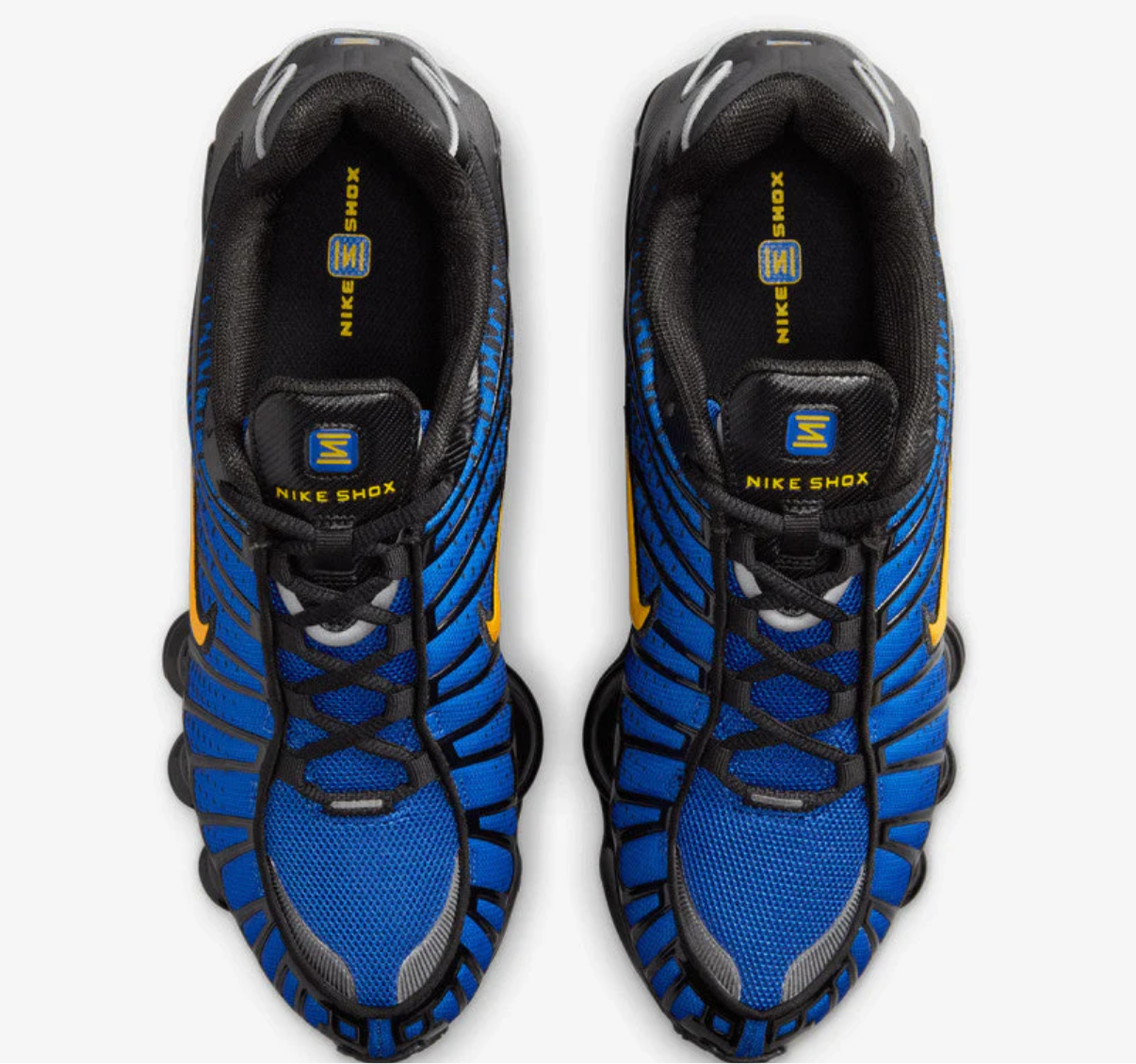 NIKE SHOX TL "LYON BLUE & VARSITY MAIZE
