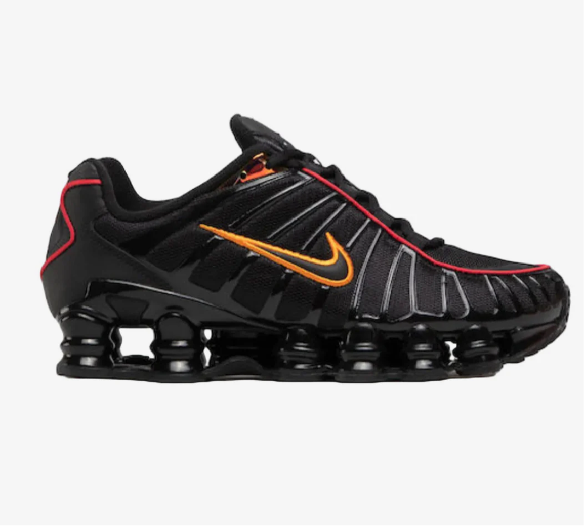 NIKE SHOX TL 'BLACK MAGMA ORANGE'