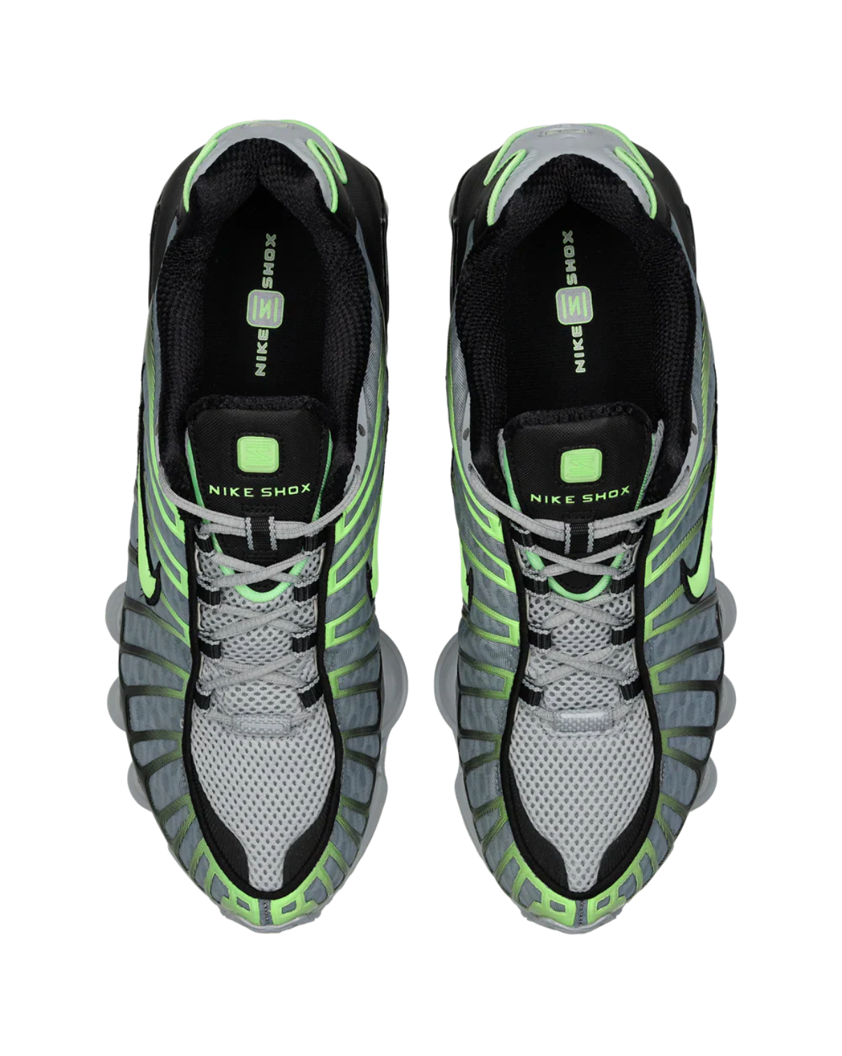 NIKE SHOX TL WOLF GREY/LIME BLAST