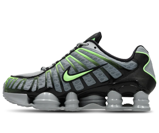 NIKE SHOX TL WOLF GREY/LIME BLAST