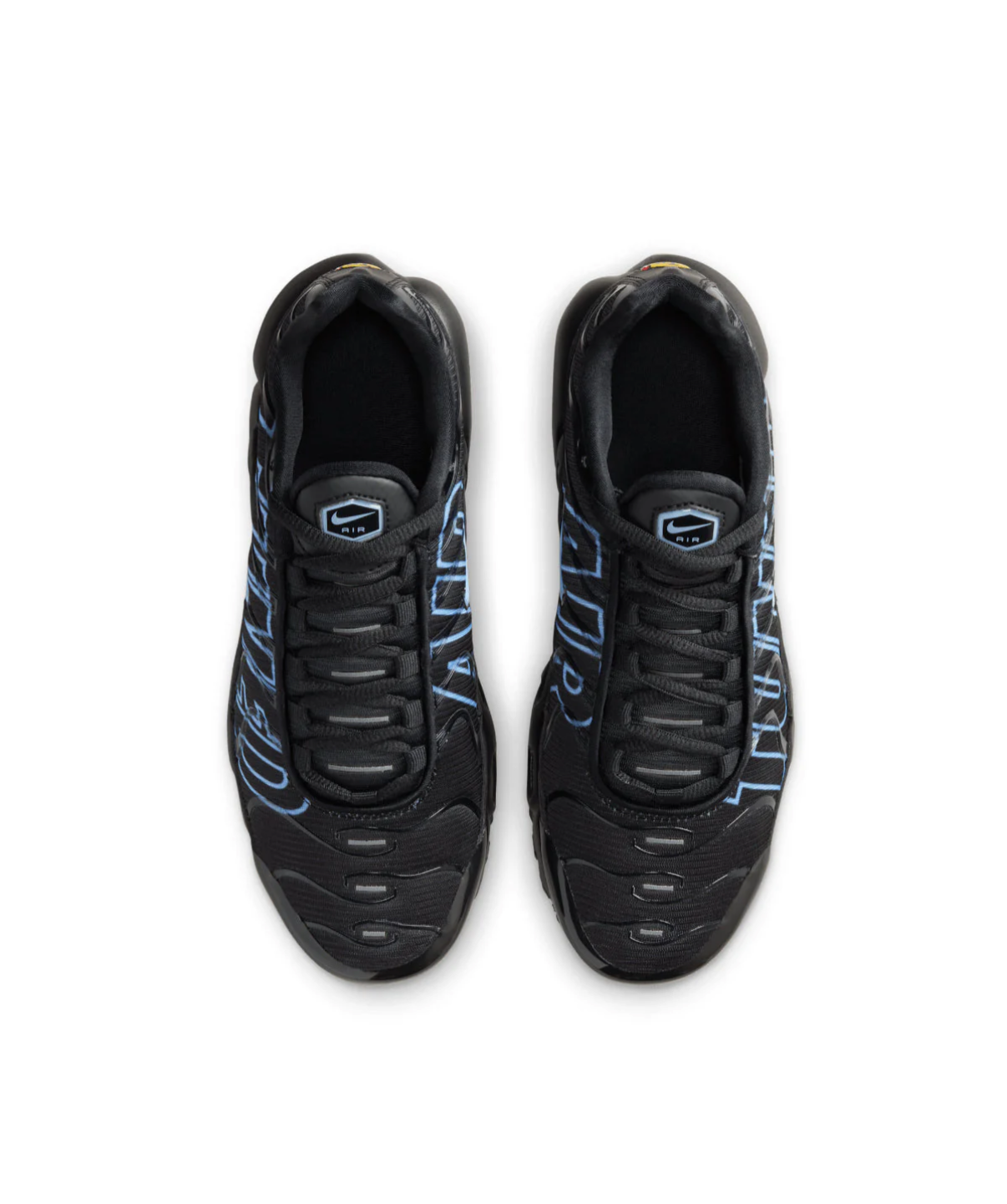 NIKE AIR MAX PLUS
"TUNED" BLACK ICE
BLUE